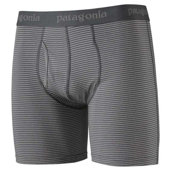 Patagonia M\'s Essential Boxer Briefs 6 in. Fathom: Forge Grey i gruppen Beklædning og fodtøj / Beklædning / Undertøj / Undertøj hos Sportfiskeprylar.se (32560-FGFY-Mr)