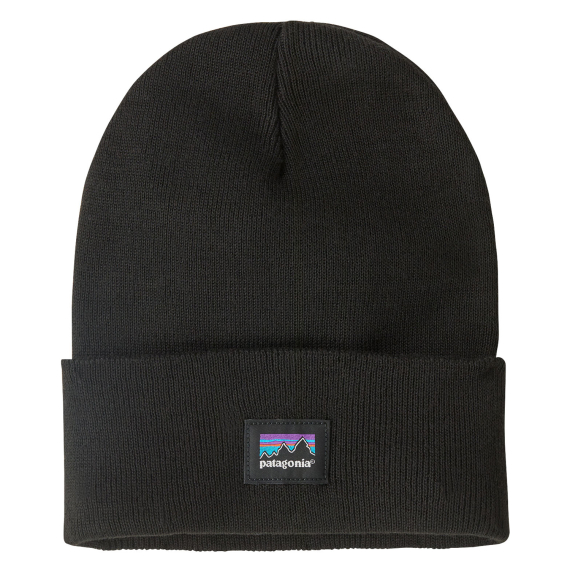 Patagonia Everyday Beanie Black i gruppen Beklædning og fodtøj / Kasketter og hovedbeklædning / Huer og hatte hos Sportfiskeprylar.se (33431-BLK-ALL)