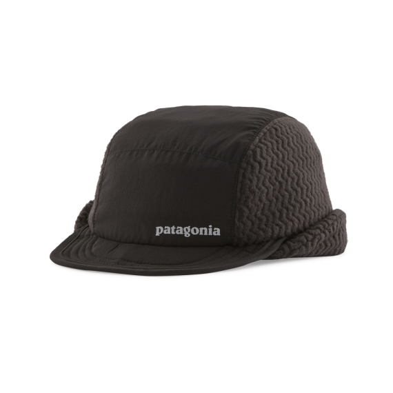 Patagonia Winter Duckbill Cap Black i gruppen Beklædning og fodtøj / Kasketter og hovedbeklædning / Kasketter / Kasketter med øreflapper hos Sportfiskeprylar.se (33495-BLK-ALL)