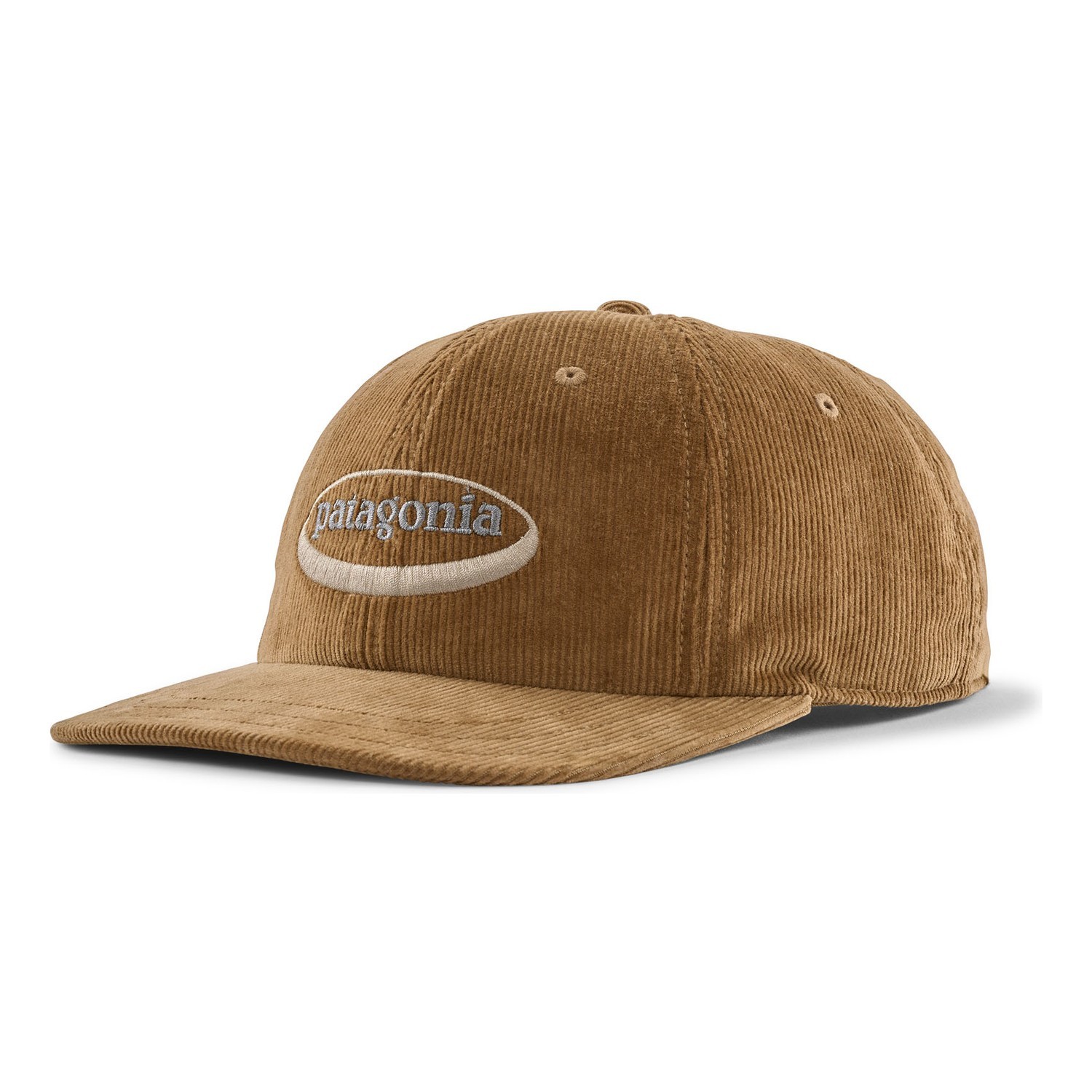 Patagonia Corduroy Cap \'95 Oval Logo: Coriander Brown i gruppen Beklædning og fodtøj / Kasketter og hovedbeklædning / Kasketter / Dad Caps hos Sportfiskeprylar.se (33535-OLCB-ALL)