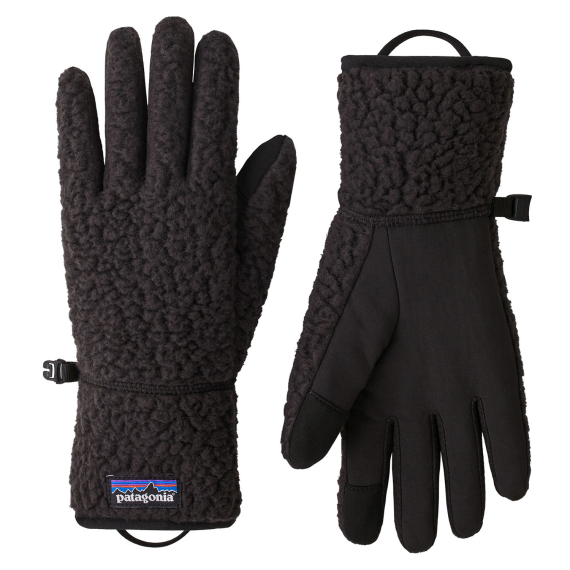 Patagonia Retro Pile Gloves Black i gruppen Beklædning og fodtøj / Beklædning / Handsker hos Sportfiskeprylar.se (34585-BLK-Lr)