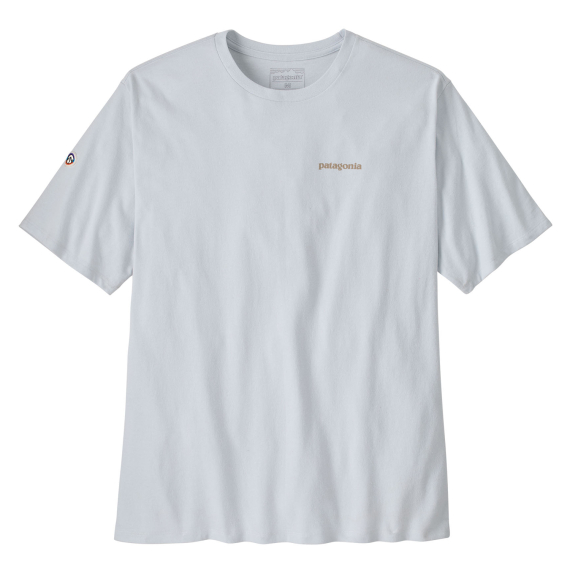 Patagonia M\'s Fitz Roy Icon Responsibili-Tee WHI i gruppen Beklædning og fodtøj / Beklædning / T-shirts hos Sportfiskeprylar.se (37838-WHI-Lr)