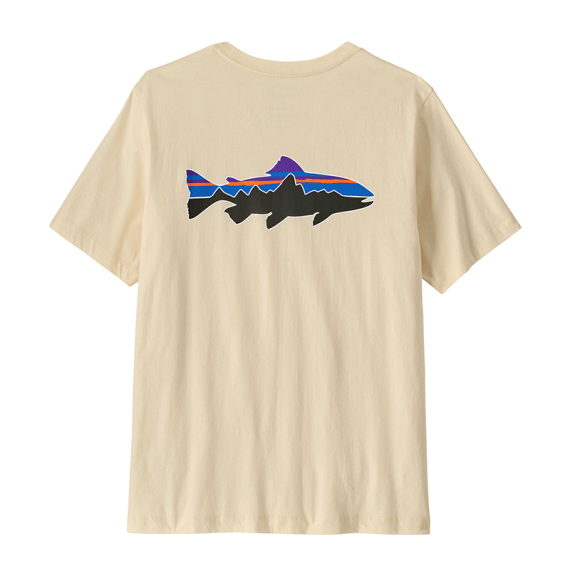 Patagonia M\'s Fitz Roy Trout T-Shirt UDNL i gruppen Beklædning og fodtøj / Beklædning / T-shirts hos Sportfiskeprylar.se (37846-UDNL-Lr)