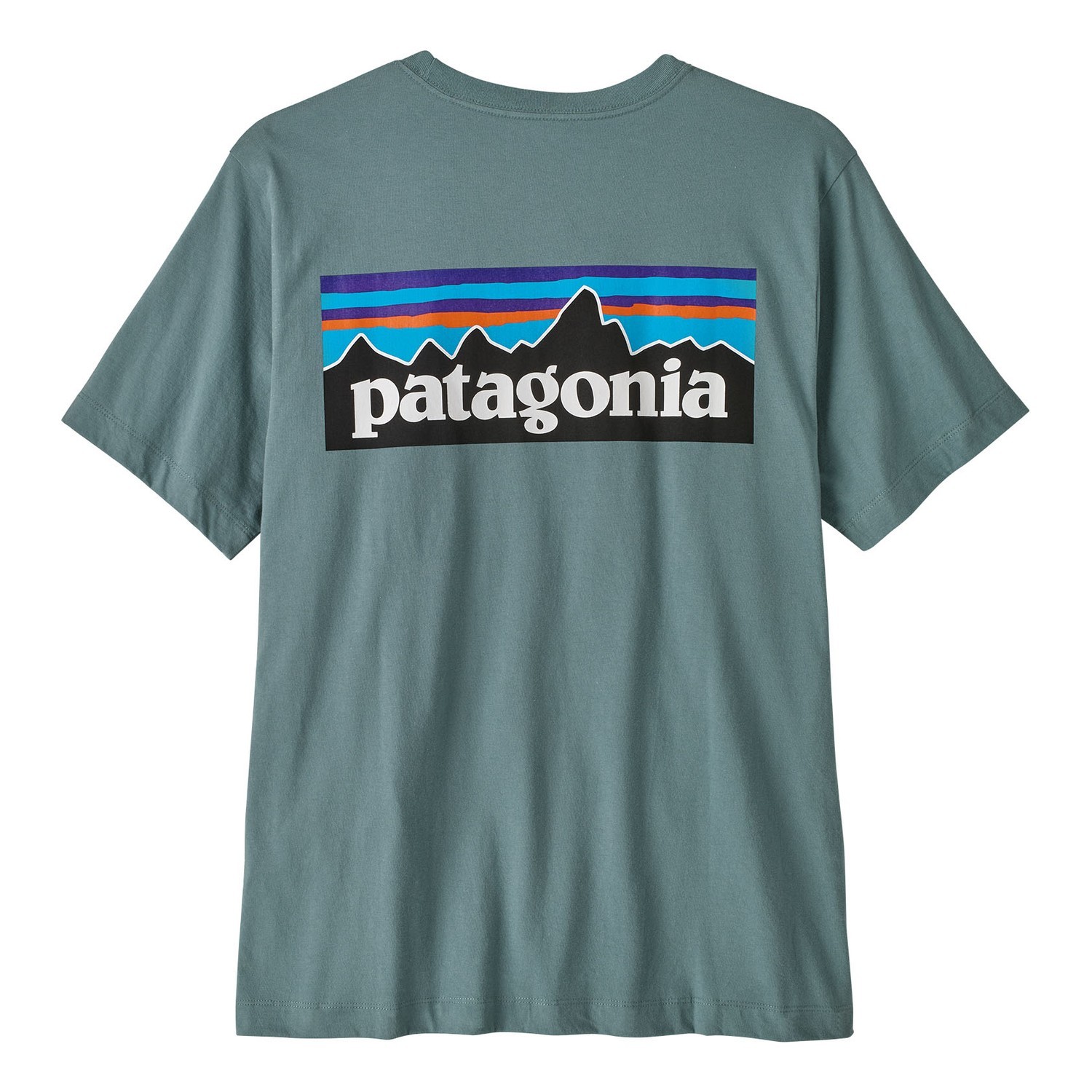 Patagonia M\'s P-6 Logo T-Shirt BLSG i gruppen Beklædning og fodtøj / Beklædning / T-shirts hos Sportfiskeprylar.se (37882-BLSG-XXLr)