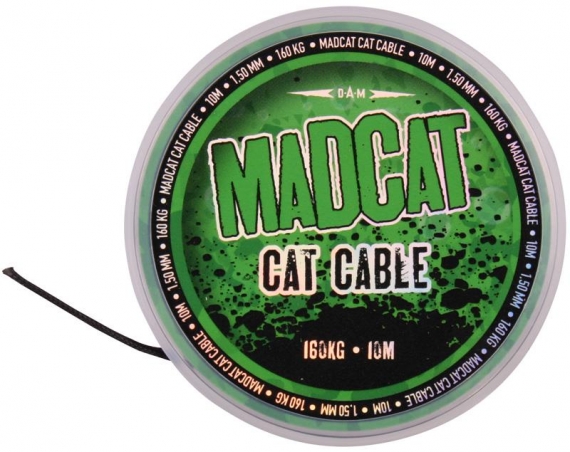 MADCAT - CAT CABLE 10m 1,50mm 160 kg i gruppen Kroge og endegrej / Ledere og Forfangsmateriale / Forfangsmateriale / Forfangsmateriale multifilament hos Sportfiskeprylar.se (3795160)