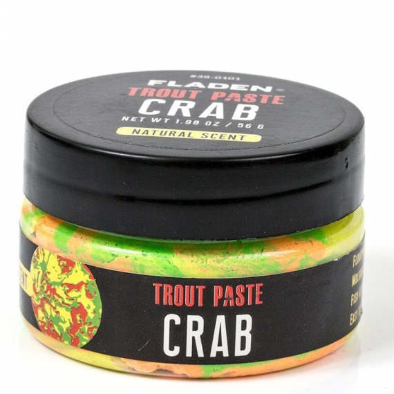 Fladen Trout Bait Paste Floating 42g - Rainbow/Crab i gruppen Madding / Boilies, krogagn og forfoder / Lugttilsætning og ørred-dej hos Sportfiskeprylar.se (38-0101)