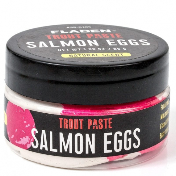 Fladen Trout Bait Paste Floating 42g - Cotton Candy/Salmon Eggs i gruppen Madding / Boilies, krogagn og forfoder / Lugttilsætning og ørred-dej hos Sportfiskeprylar.se (38-0105)