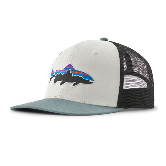Patagonia Fitz Roy Trout Trucker Hat WBSA i gruppen Beklædning og fodtøj / Kasketter og hovedbeklædning / Kasketter / Trucker caps hos Sportfiskeprylar.se (38288-WBSA-ALL)