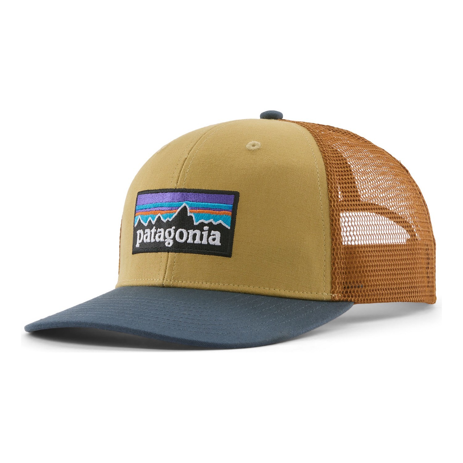 Patagonia P-6 Logo Trucker Hat LYTN i gruppen Beklædning og fodtøj / Kasketter og hovedbeklædning / Kasketter / Trucker caps hos Sportfiskeprylar.se (38289-LYTN-ALL)