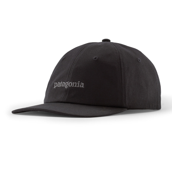 Patagonia Fitz Roy Icon Trad Cap Text Logo: Ink Black i gruppen Beklædning og fodtøj / Kasketter og hovedbeklædning / Kasketter / Dad Caps hos Sportfiskeprylar.se (38364-TLIB-ALL)