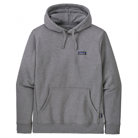 Patagonia M\'s P-6 Label Uprisal Hoody Gravel Heather i gruppen Beklædning og fodtøj / Beklædning / Sweatere / Hættetrøjer hos Sportfiskeprylar.se (39621-GLH-r)