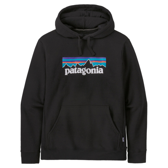 Patagonia P-6 Logo Uprisal Hoody, Black i gruppen Beklædning og fodtøj / Beklædning / Sweatere / Hættetrøjer hos Sportfiskeprylar.se (39622-BLK-Sr)
