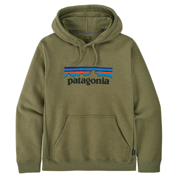 Patagonia P-6 Logo Uprisal Hoody, Buckhorn Green i gruppen Beklædning og fodtøj / Beklædning / Sweatere / Hættetrøjer hos Sportfiskeprylar.se (39622-BUGR-Sr)