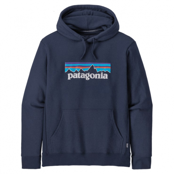 Patagonia M\'s P-6 Logo Uprisal Hoody New Navy i gruppen Beklædning og fodtøj / Beklædning / Sweatere / Hættetrøjer hos Sportfiskeprylar.se (39622-NENA-r)