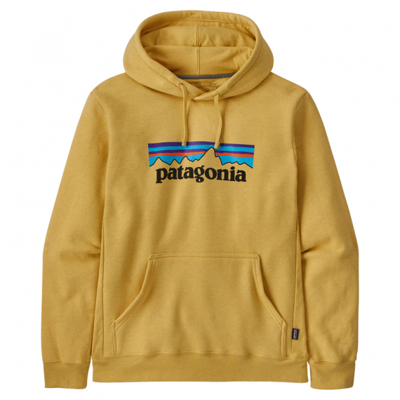 Patagonia P-6 Logo Uprisal Hoody Surfboard Yellow i gruppen Beklædning og fodtøj / Beklædning / Sweatere / Hættetrøjer hos Sportfiskeprylar.se (39622-SUYEr)