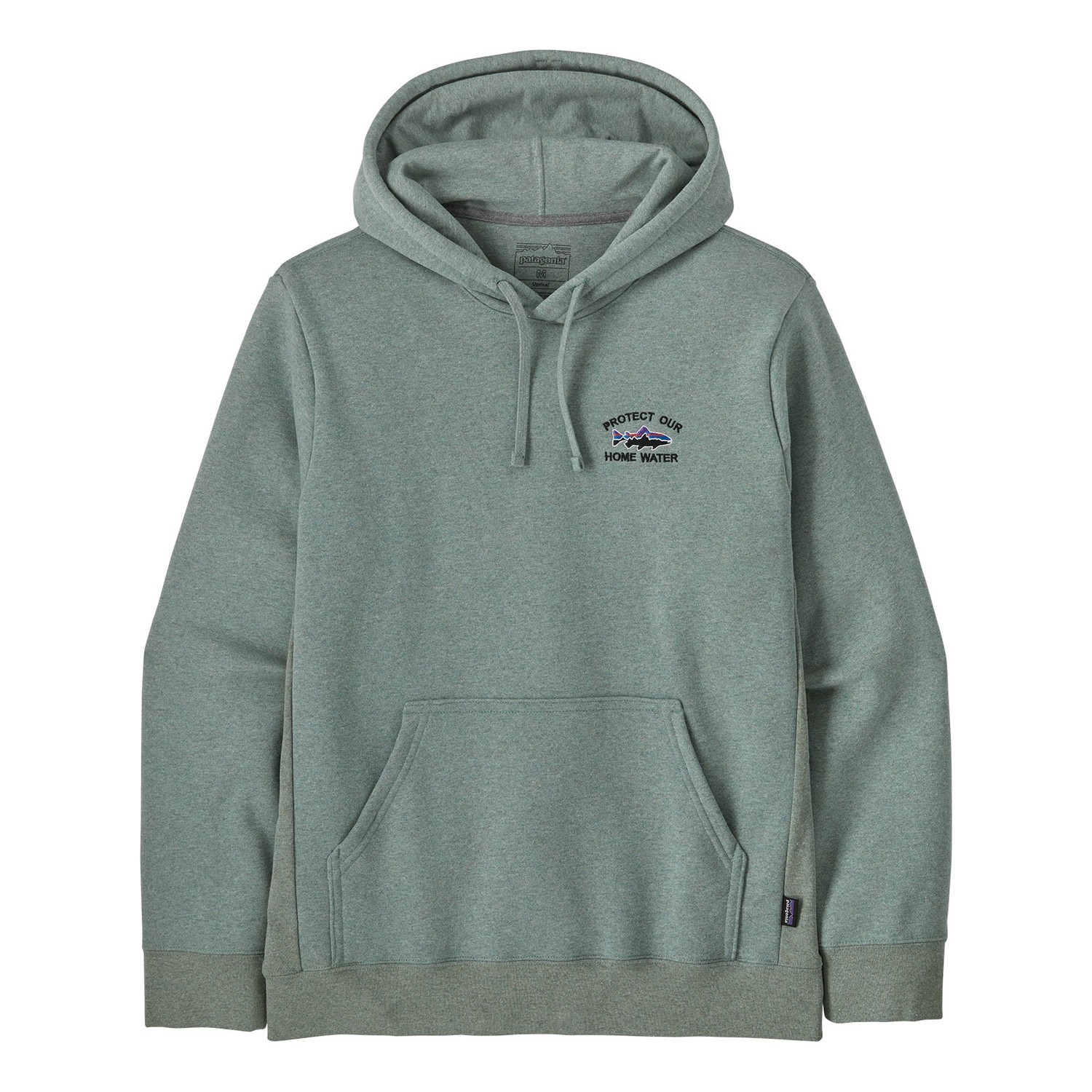 Patagonia M\'s Home Water Trout Uprisal Hoody CVGR i gruppen Beklædning og fodtøj / Beklædning / Sweatere / Hættetrøjer hos Sportfiskeprylar.se (39661-CVGR-XXLr)