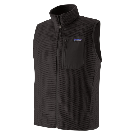 Patagonia M\'s R1 Air Vest Black i gruppen Beklædning og fodtøj / Beklædning / Veste / Hverdagsveste hos Sportfiskeprylar.se (40285-BLK-Lr)