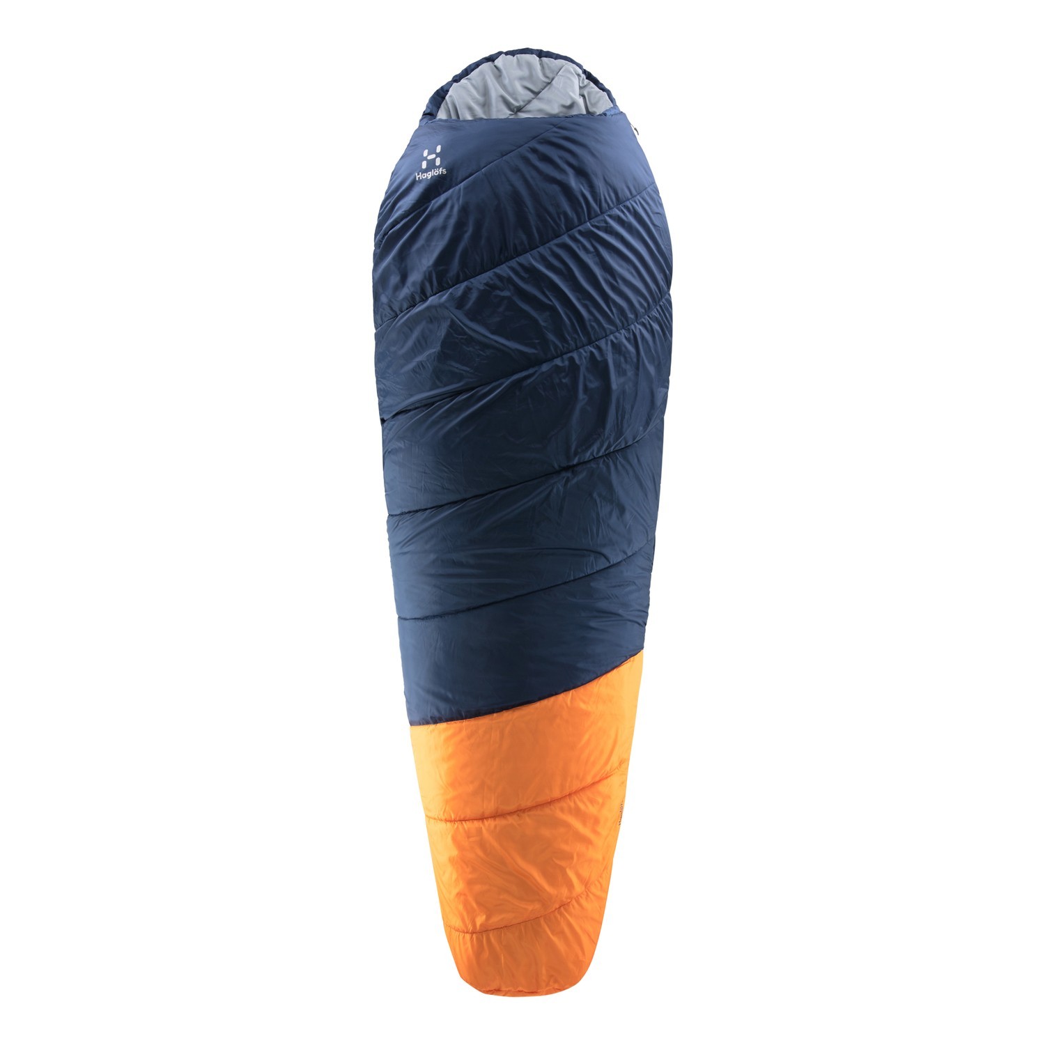 Haglöfs Spacelite -1 Midnight Blue/Tangerine 190L i gruppen Outdoor / Soveposer og puder / Soveposer hos Sportfiskeprylar.se (4162804GW220)