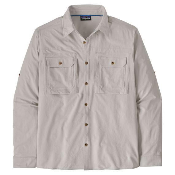 Patagonia M\'s L/S Self Guided Sun Shirt CRGY i gruppen Beklædning og fodtøj / UV-beklædning hos Sportfiskeprylar.se (41825-CRGY-XXLr)