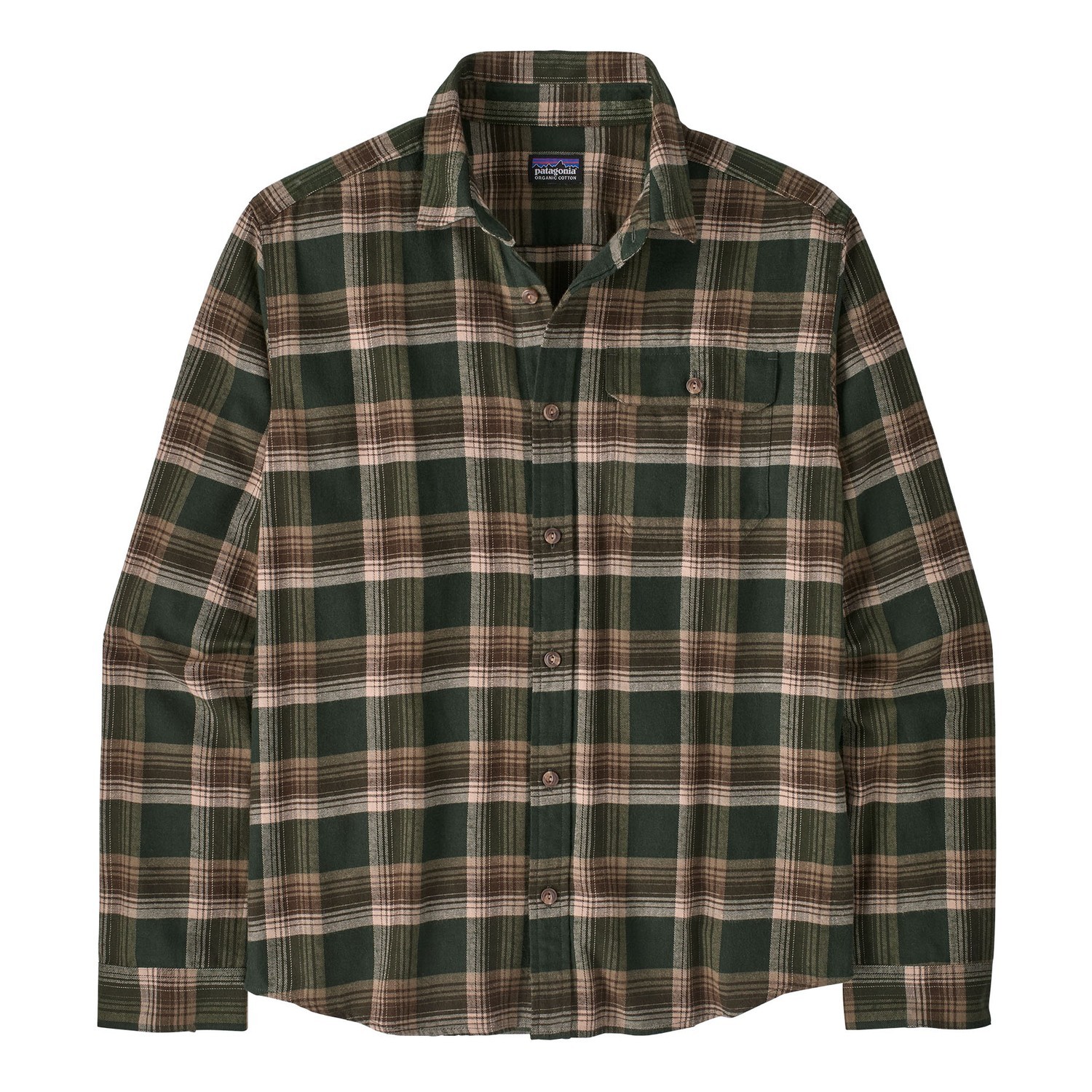 Patagonia M\'s L/S LW Fjord Flannel Shirt CZTL i gruppen Beklædning og fodtøj / Beklædning / Skjorter hos Sportfiskeprylar.se (42410-CZTL-XXLr)