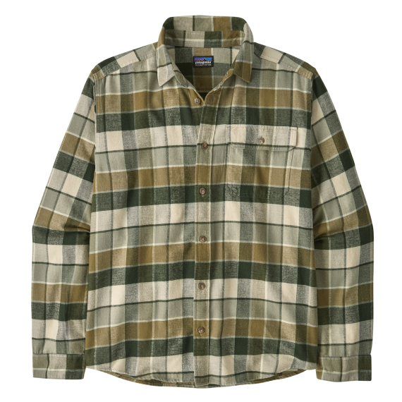 Patagonia M\'s L/S LW Fjord Flannel Shirt ROGN i gruppen Beklædning og fodtøj / Beklædning / Skjorter hos Sportfiskeprylar.se (42410-ROGN-Lr)