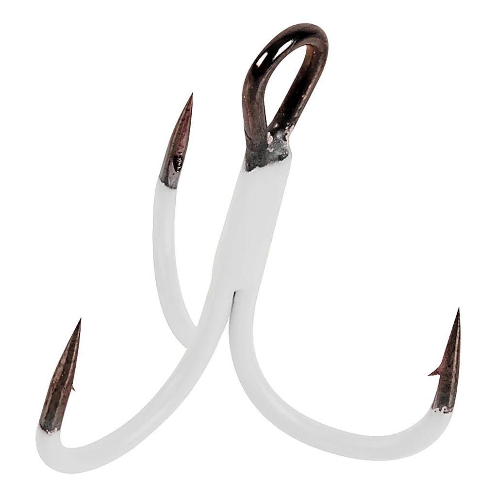 Owner STV-36BW Treble Hook, Ghost White i gruppen Kroge og endegrej / Kroge / Trebelkroge hos Sportfiskeprylar.se (44-5636VW-031r)