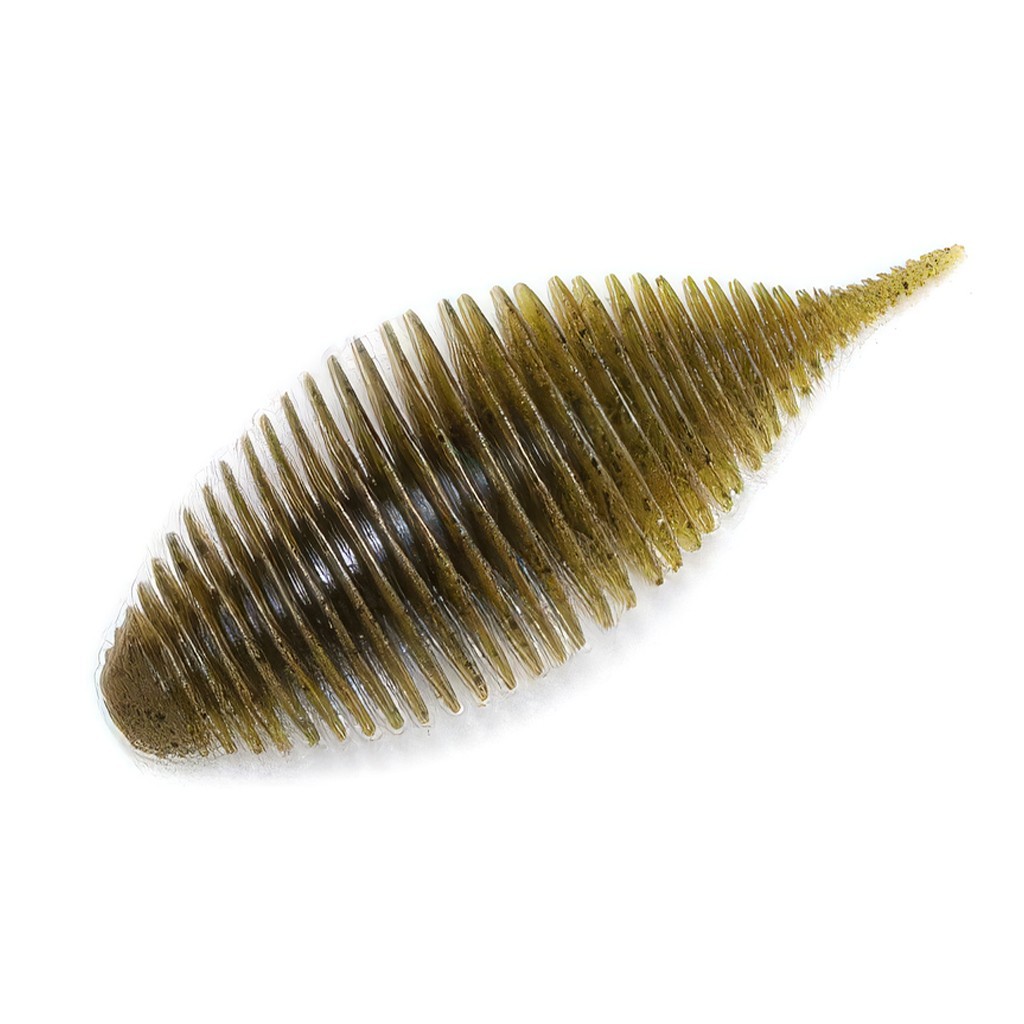 Geecrack Bellows Gill Floating 2\'\' 5cm (4Pcs) - Green Pumpkin i gruppen Madding / Softbaits / krebs og creaturebaits hos Sportfiskeprylar.se (4571473840371)