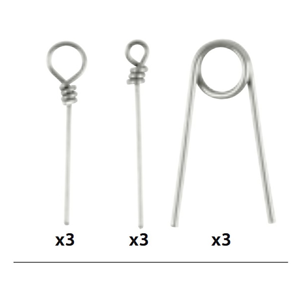 Spro Softbait Pin Assortiment i gruppen Kroge og endegrej / Stingere og stingertilbehør / Stingertilbehør / Stinger Spikes hos Sportfiskeprylar.se (4628109)