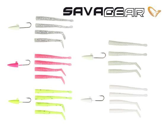 Savage Gear LRF Mini Sandeel Kit 25-pack i gruppen Madding / Maddingsæt hos Sportfiskeprylar.se (47133)