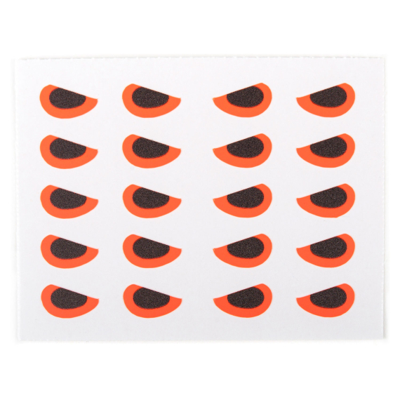 Angry Predator Eyes 8mm - Fluo Orange i gruppen Fiskemetoder hos Sportfiskeprylar.se (500002)