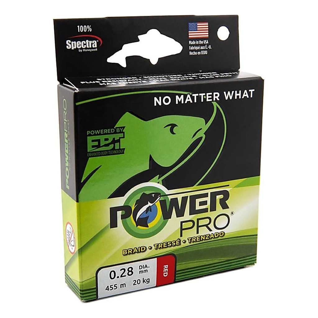PowerPro 135m Vermillion red i gruppen hos Sportfiskeprylar.se (5000042189DOr)