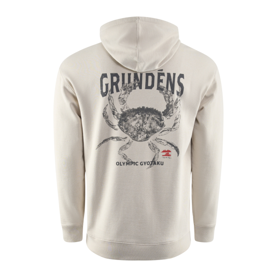 Grundéns Gyotaku Hoodie Bone Heather Dungie i gruppen Beklædning og fodtøj / Beklædning / Sweatere / Hættetrøjer hos Sportfiskeprylar.se (50001-248-0014r)