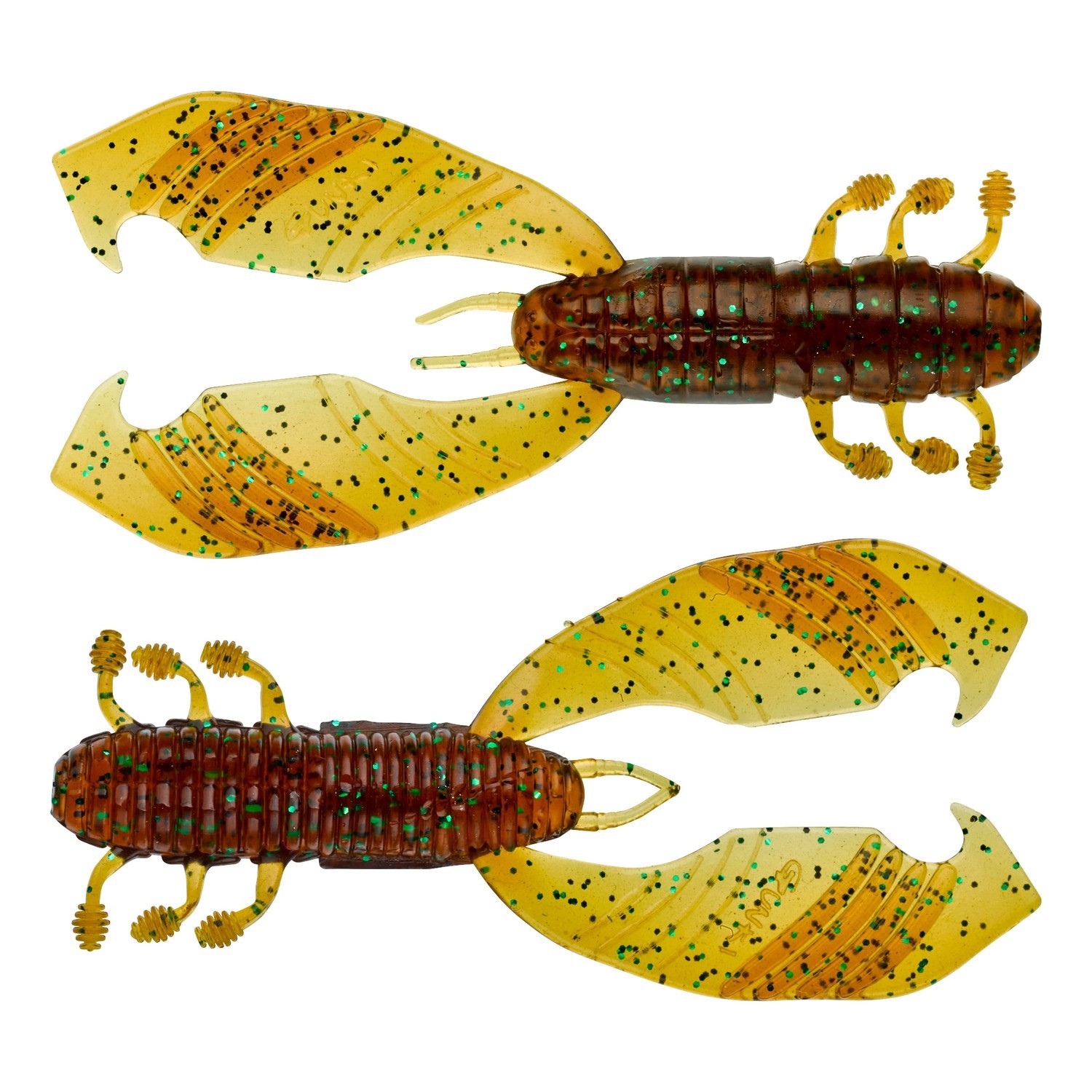Gunki Boogie Craw Vib 7,5cm Pumpkin Green Flk 5-pack