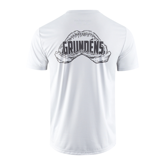 Grundéns Apex Predator SS Tech Tee Grey Mist i gruppen Beklædning og fodtøj / Beklædning / T-shirts hos Sportfiskeprylar.se (50118-028-0014r)