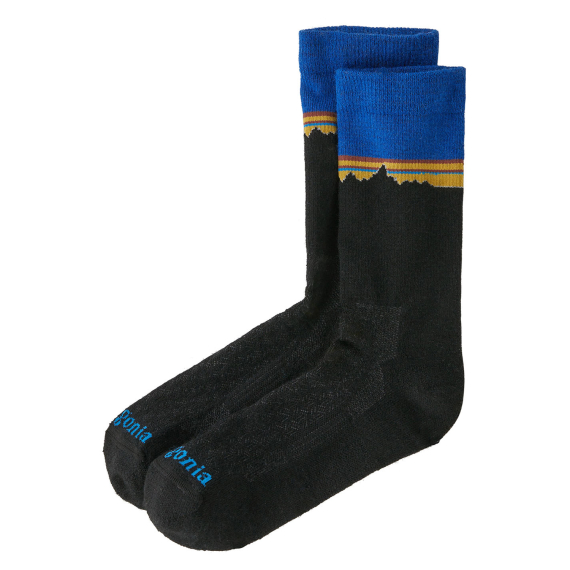 Patagonia Merino Wool Blend Crew Socks CFZV i gruppen Beklædning og fodtøj / Beklædning / Undertøj / Sokker hos Sportfiskeprylar.se (50151-CFZV-Lr)
