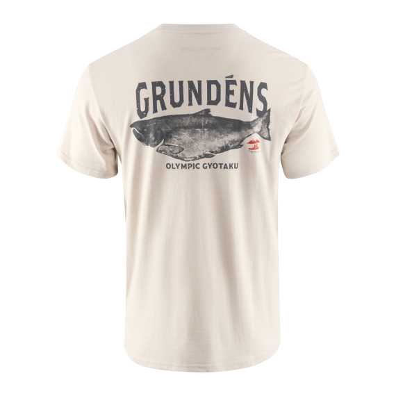 Grundéns Gyotaku SS T-Shirt Bone Heather Chinook i gruppen Beklædning og fodtøj / Beklædning / T-shirts hos Sportfiskeprylar.se (50157-247-0013r)