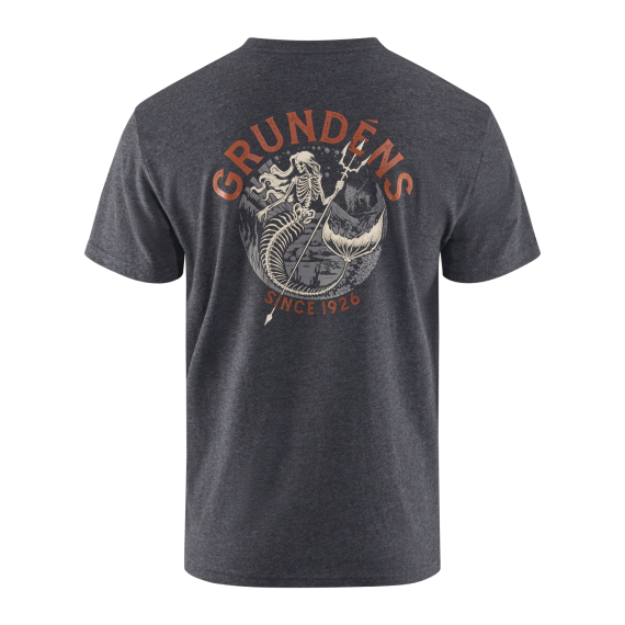 Grundéns Dead Reckoning SS T-Shirt Heather Charcoal i gruppen Beklædning og fodtøj / Beklædning / T-shirts hos Sportfiskeprylar.se (50166-011-0013r)