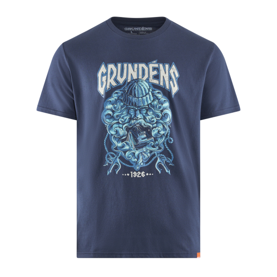 Grundéns Njord SS T-Shirt Dark Navy i gruppen Beklædning og fodtøj / Beklædning / T-shirts hos Sportfiskeprylar.se (50171-425-0013r)