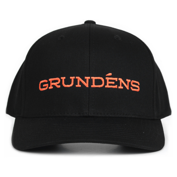 Grundéns Embroidered Logo FF Black i gruppen Beklædning og fodtøj / Kasketter og hovedbeklædning / Kasketter / Dad Caps hos Sportfiskeprylar.se (50294-001-0001)