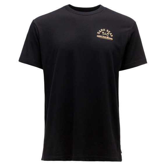 Grundéns Dark Seas X Seaworthy SS T-Shirt Black i gruppen Beklædning og fodtøj / Beklædning / T-shirts hos Sportfiskeprylar.se (50348-001-0014r)