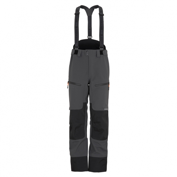 Didrikson Fractus USX Pants 2 Coal Black i gruppen Beklædning og fodtøj / Beklædning / Bukser / Regnbukser hos Sportfiskeprylar.se (504139108005r)
