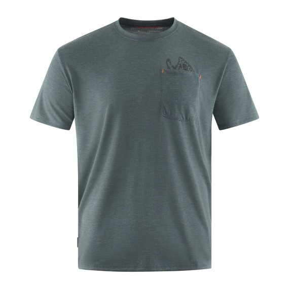 Grundéns Species Pocket Tee Deep Forest Heather i gruppen Beklædning og fodtøj / Beklædning / T-shirts hos Sportfiskeprylar.se (50478-386-0014r)