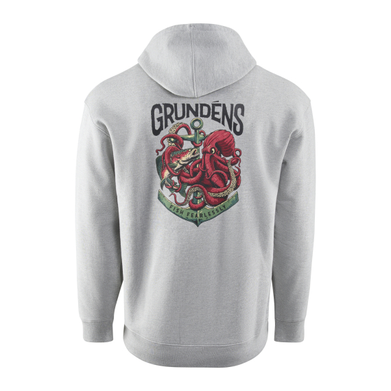 Grundéns Displacement DWR Hoodie Octo-Trout Athletic Heather i gruppen Beklædning og fodtøj / Beklædning / Sweatere / Hættetrøjer hos Sportfiskeprylar.se (50506-054-0014r)