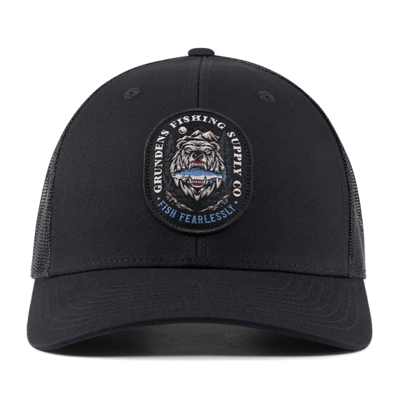 Grundéns Bear Essentials Trucker Black i gruppen Beklædning og fodtøj / Kasketter og hovedbeklædning / Kasketter / Trucker caps hos Sportfiskeprylar.se (50510-001-0001)