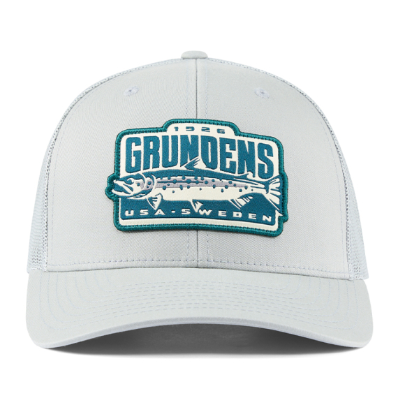 Grundéns Chrome Chaser Trucker Silver i gruppen Beklædning og fodtøj / Kasketter og hovedbeklædning / Kasketter / Trucker caps hos Sportfiskeprylar.se (50512-071-0001)