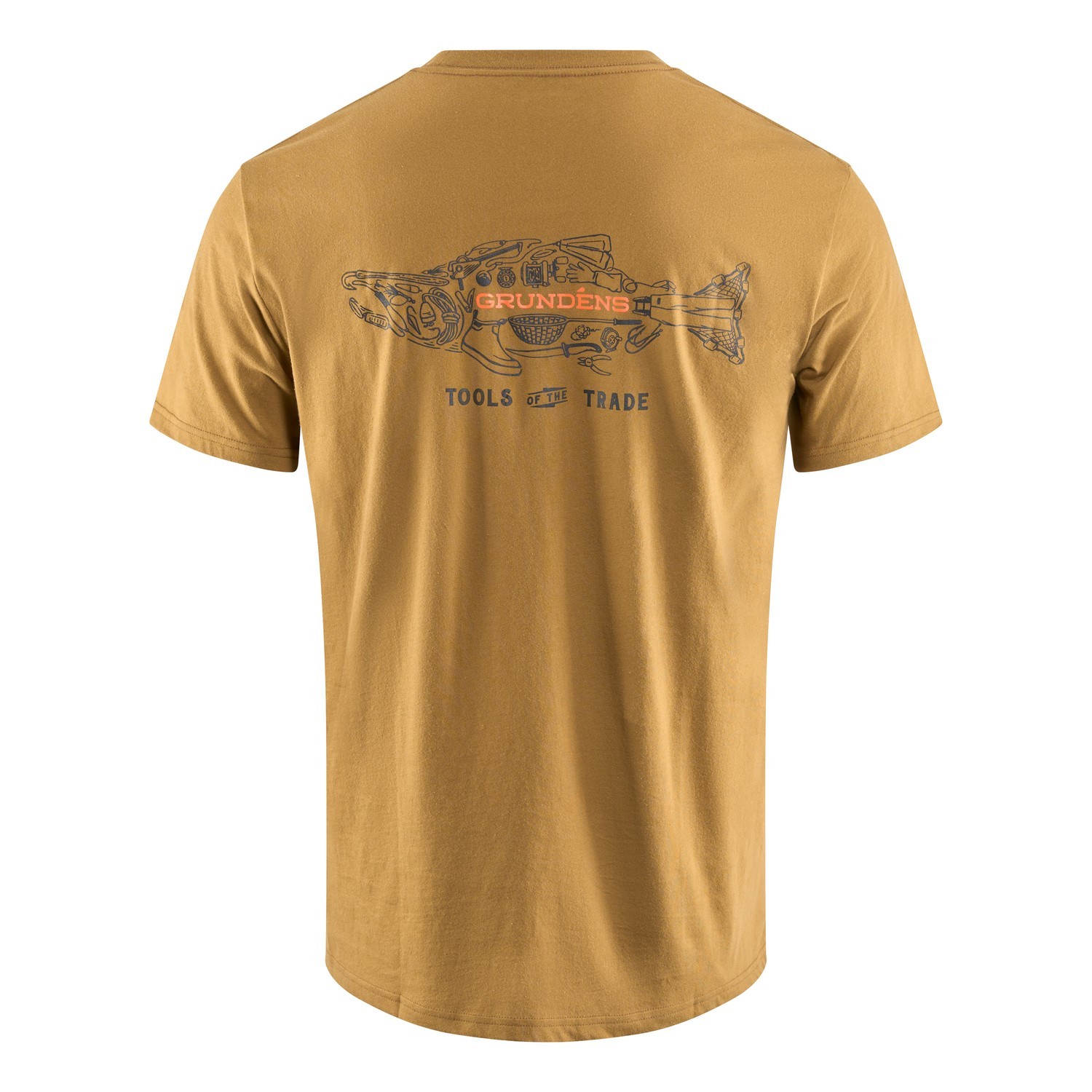 Grundéns Tools of the Trade SS T-Shirt Tobacco i gruppen Beklædning og fodtøj / Beklædning / T-shirts hos Sportfiskeprylar.se (50549-246-0013r)