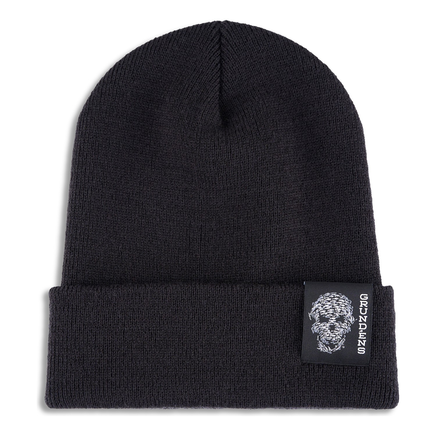 Grundéns Bait Ball Beanie Black i gruppen Beklædning og fodtøj / Kasketter og hovedbeklædning / Huer og hatte hos Sportfiskeprylar.se (50566-001-0001)