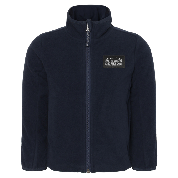 Didriksons Muskot Kids Jacket Dark Night Blue i gruppen Beklædning og fodtøj / Beklædning / Jakker / Fleecejakker hos Sportfiskeprylar.se (505711999090r)