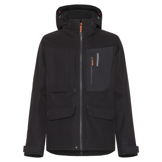 Didriksons Fractus USX Jacket 3 Black i gruppen Beklædning og fodtøj / Beklædning / Jakker / Regnjakker hos Sportfiskeprylar.se (505947060004r)