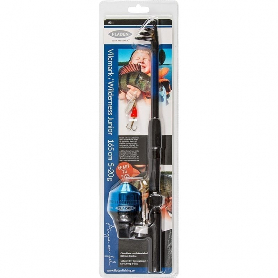 Fladen Vildmark Junior Set 165cm 5-20g i gruppen Sæt / Rejsesæt hos Sportfiskeprylar.se (511)